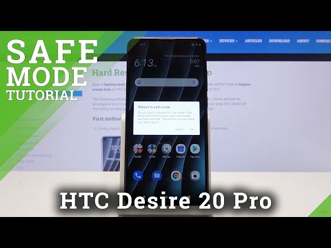 How to Enter Safe Mode in HTC Desire 20 Pro – Quit Safe Mode