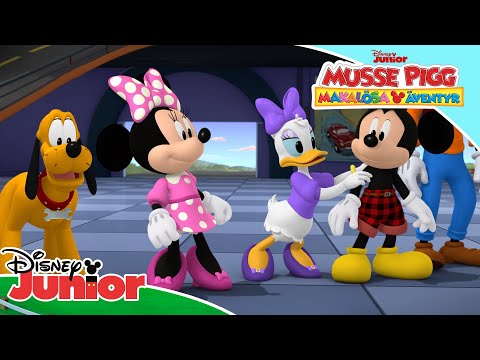 Musse Pigg Makalösa Äventyr | Laga borgmästarens bil | Disney Junior Sverige