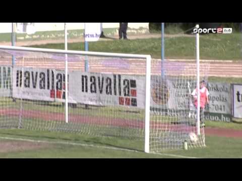 Szavics gólja a KTE-Phoenix Mecano - Lombard Pápa mérkőzésen