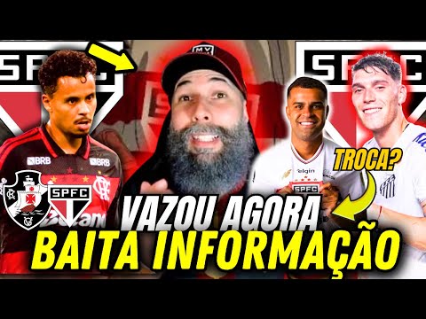 🚨TROCA DE ALISSON POR ROLLHEISER? | FUTURO DE ALLAN NO VASCO OU SP? | NOTÍCIAS DO SÃO PAULO FC