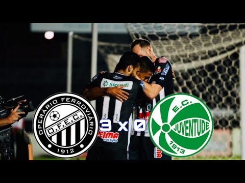 Operário-PR 3 x 0 Juventude | Melhores Momentos | Brasileirão Série B | 22/12/2020