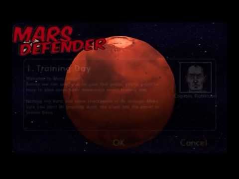 Mars Defender space adventure Video