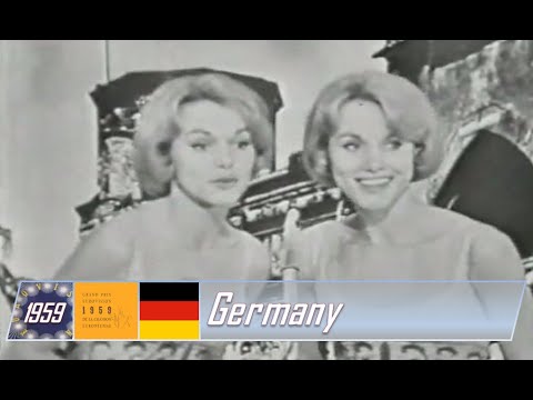 eurovision 1959 Germany 🇩🇪 Alice & Ellen Kessler - Heute abend woll'n wir tanzen geh'n