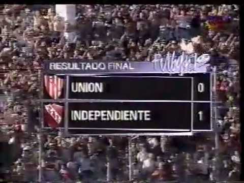 29-9-1996 (Apertura) (6°F) Union (Santa Fe):0 vs Independiente:1 (J. Martinez)