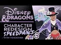 Turning VILLAINS Into DnD Characters Disney And Dragons SPEEDPAINT