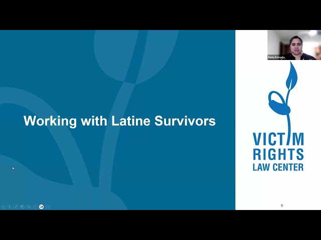 Improving Legal Advocacy for Latine Survivors (August 2023)