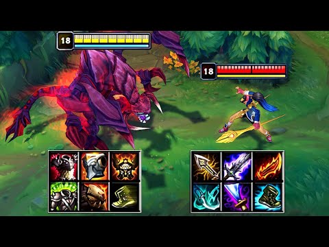 KALISTA vs CHO'GATH FULL BUILD FIGHTS & Best Moments!