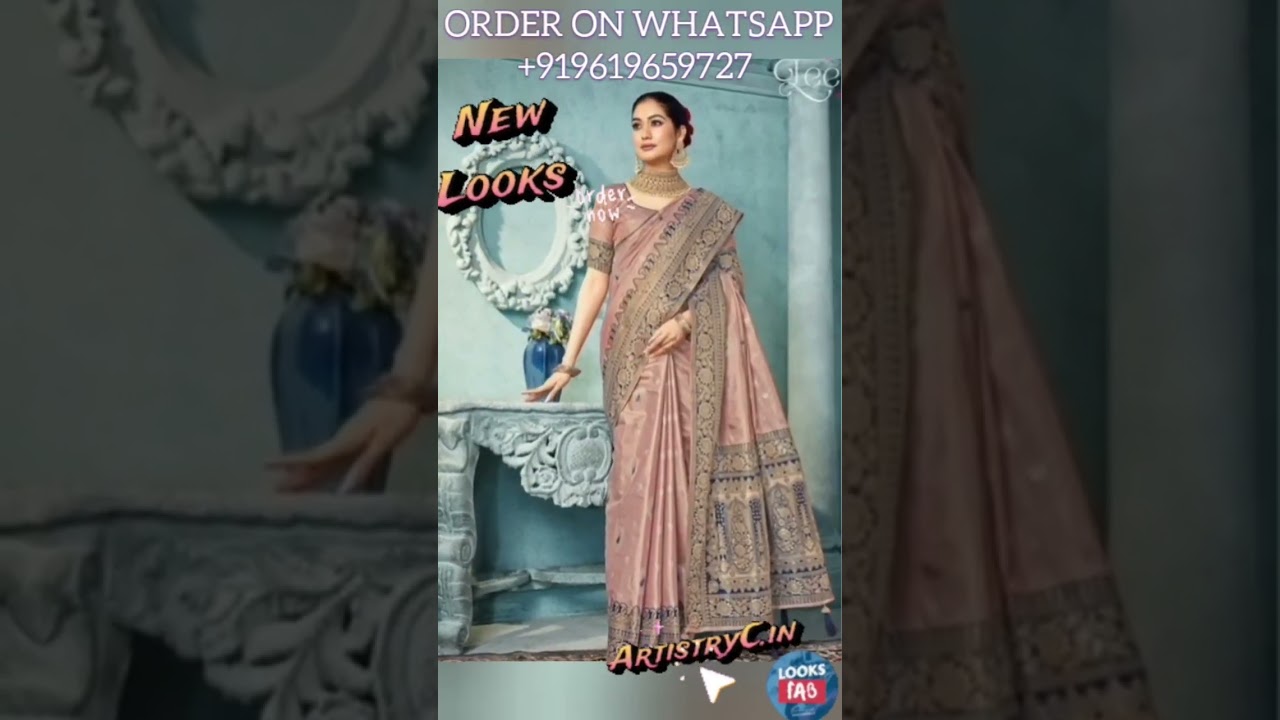 Latest Silk Sarees for Party Wear Under 2755? Look Like Anupama! Shop Now +919619659727