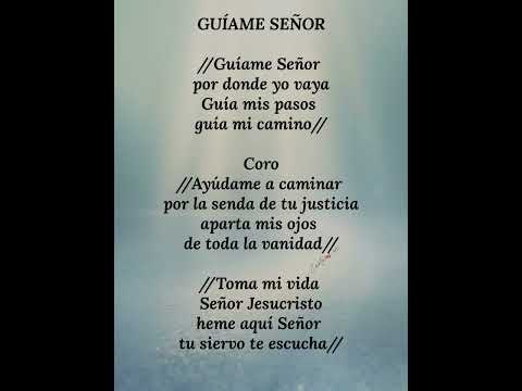 Guíame Señor 🙏(música andina letra) 