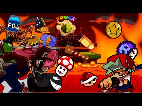 Starman Slaughter But There's Too Many Mechanics (PLAYABLE) - FNF Mario's Madness V2