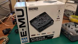Video thumbnail for Sprzedam interfejs audio E-MU 0404 USB ( Creative). by Rubens