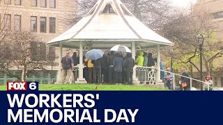 Workers' Memorial Day ceremony held in Milwaukee | FOX6 News Milwaukee