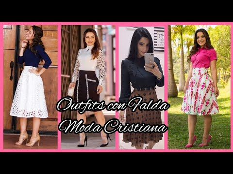 OUTFITS CON FALDA❤2020/ MODA CRISTIANA 2020/#moda2020mujer