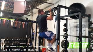 Alec Schenk STRONG 310 LB Chin-Up