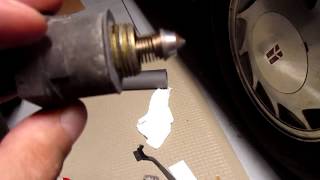 IAC Idle air control valve cleaning  87-95 TBI 305 350 Sierra Silverado Caprice