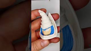 Clay Yu-Gi-Oh Fanart – Dark Magician (Chibi Head Sculpt)#clayart #yugioh #clay #sculpture #handmade