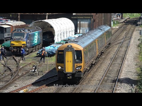 (4K) Train Spotting At Kidderminster Station On The 20/05/2023