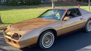1982 Chevrolet Camaro Berlinetta Slow Roll Video