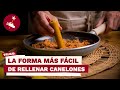 ¿Conoces este TRUCO para rellenar CANELONES? ¡FÁCIL y muy RÁPIDO! | #shorts