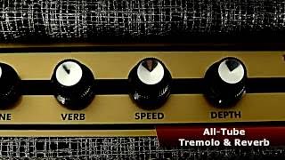 Video thumbnail for Supro 1610RT Comet Amplifier Tone Report Demo by Andy Martin by SuproUSA