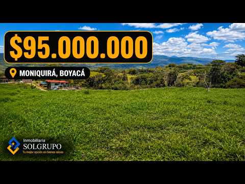 🏡✨ LOTE EN VENTA EN CONDOMINIO – MONIQUIRÁ, BOYACÁ