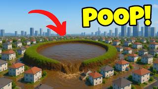 City Skylines but Sewage OVERFLOWS into City!