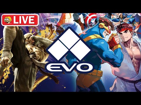 EVO DAY 2 - Max's Full Stream  Top 8's, MK Kollection, SAGAT SF6