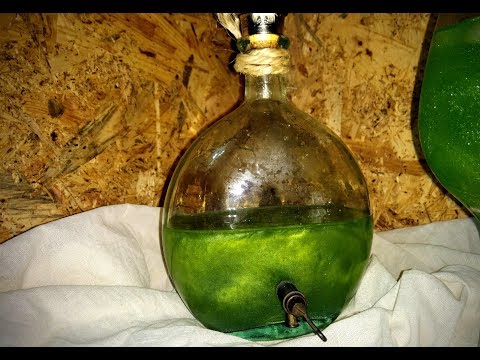Amazing Halloween drink! Ectoplasm in a bottle