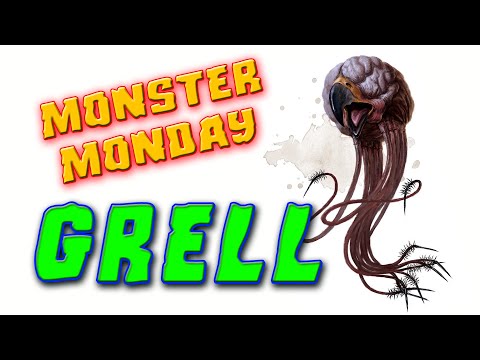 Monster Monday: Grell - D&D, Dungeons & Dragons monsters, DnD aberrations