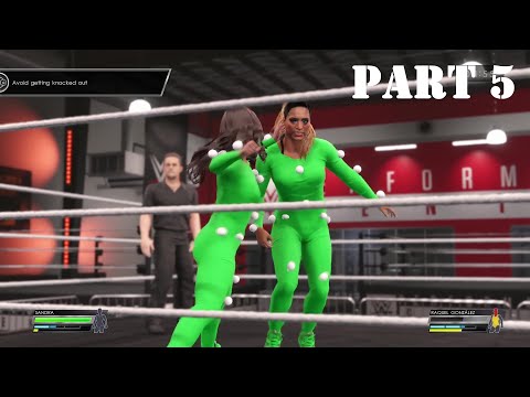 WWE 2K22 MyRise Gameplay Women's Division / I'm in WWE 2K Game / Part 5 !!!