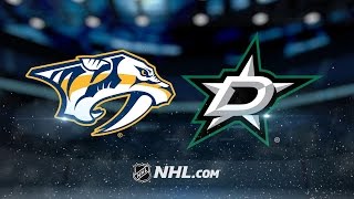 Smith, Arvidsson tally twice to lead Preds past Stars