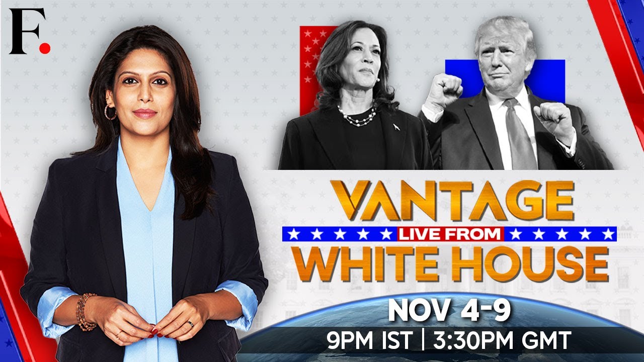 LIVE from White House: Harris & Trump Hit Swing States on Election Eve | Vantage with Palki Sharma