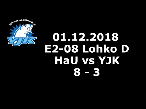 1.12.2018 (lohko d) HaU - YJK V (8-3)
