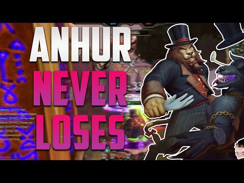 SMITE CONQUEST | ANHUR CARRY - HE CAN'T BE BEAT!!!