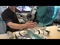 Makita DLS211ZU Akumuliatorinis pjovimo staklės 2x18 V, 305 mm, 107x363 mm, AWS (su AWS lustu), DXT, ADT, bešepetėlinis variklis, Be akumuliatorių ir kroviklio!