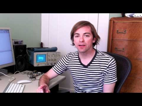 Simulating a Laser Projector Using a Tektronix Oscilloscope - by Joey Hagedorn