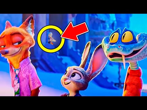 18 DETAILS and EASTER EGGS You Missed in ZOOTOPIA 2!