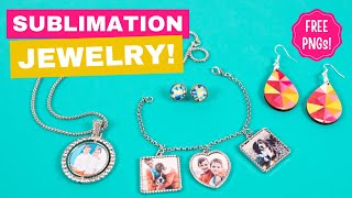 How to Sublimate Jewelry | Earrings, Necklaces, and Charm Bracelets!