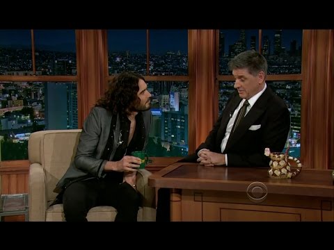 Late Late Show with Craig Ferguson 2/13/2013 Russell Brand, Allison Williams