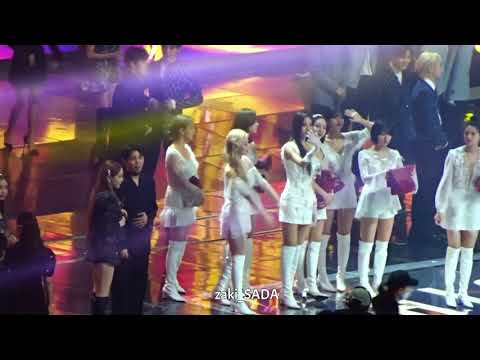 200130 FANCAM TWICE TAEYEON ITZY SEOUL MUSIC AWARDS