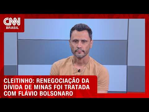Cleitinho diz que pediu ajuda a Flávio Bolsonaro para renegociar dívida de MG | BASTIDORES CNN