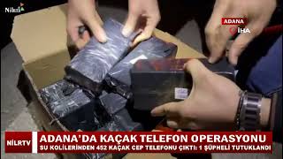 Kolilerden Su Değil Kaçak Telefonlar Çıktı
