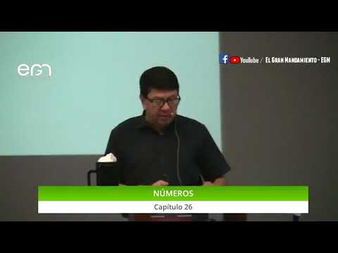 Estudio Bíblico: Números 26 - Pr. Freddy Romero