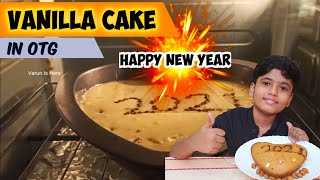 New Year | Vanilla Cake | Cooking in Philips OTG | Tamil | 2021