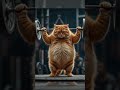NEVER GIVE UP ORANGE CAT Fight Till The End Trending Funny Shorts Cute Cat
