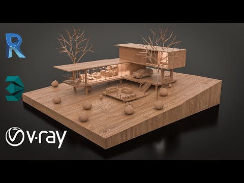 Realistic Physical Model Rendering with Vray  -  Revit To 3Dsmax + Vray 5