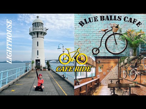 Fun Ride to Johor Strait Lighthouse | We Found An Amazing Bike Cafe at Pasir Panjang