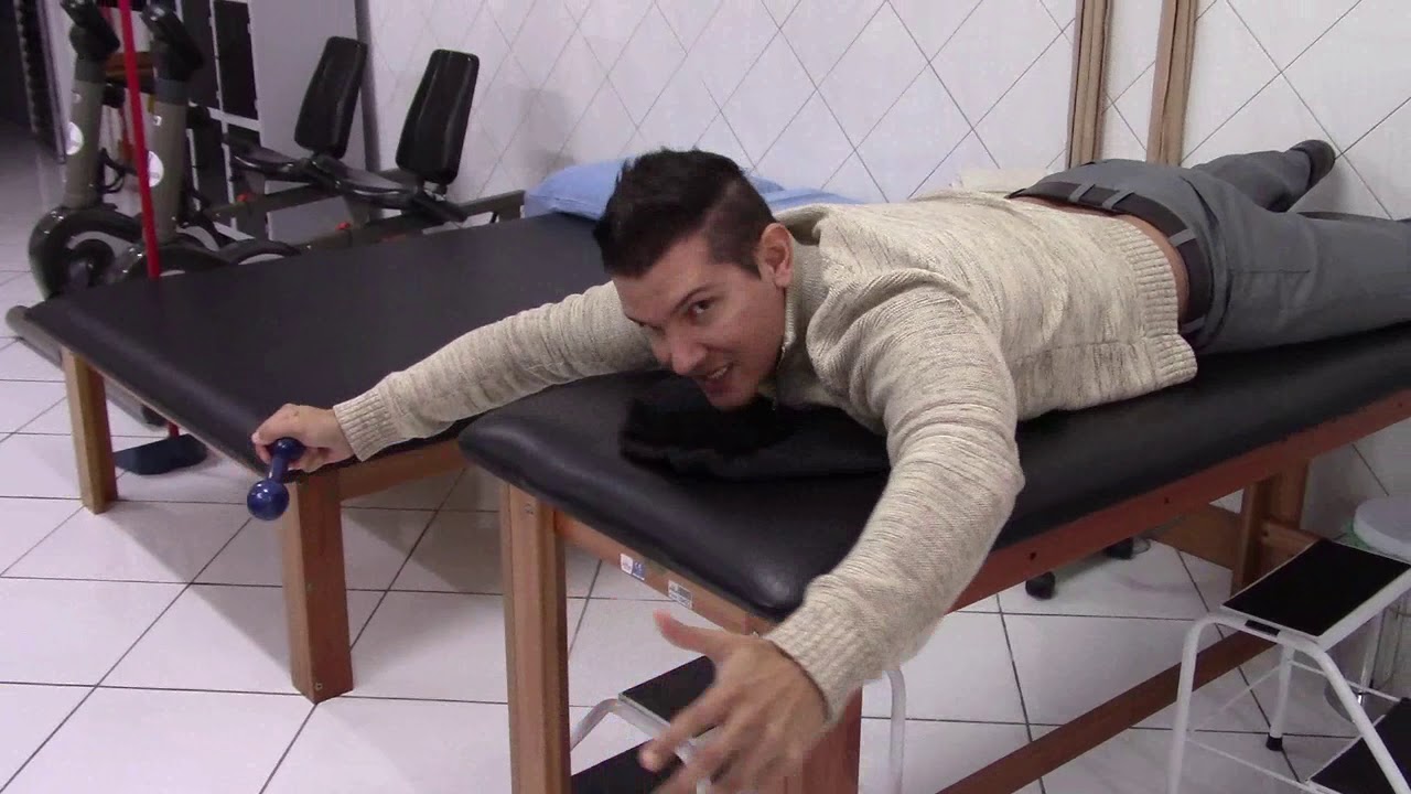 Exercício 1 Discinesia Escapular do Ombro - Clínica de Fisioterapia Dr. Robson Sitta