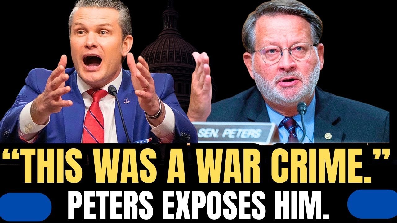 Gary Peters EXPOSES Hegseth for Potential War Crime