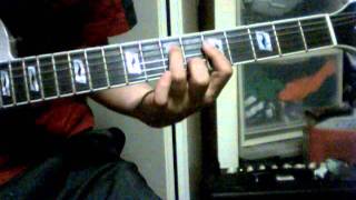 guitar chord demo Brian Eno - Put A Straw Under Baby